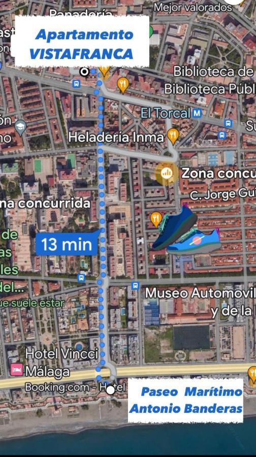 Apartamento Vistafranca Малага Экстерьер фото